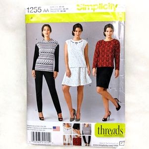 Simplicity Sewing Pattern Suit 1255